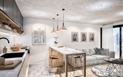 Apartamentos de 2 dormitorios con parrillero